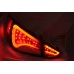 Hyundai Sonata 10- Black Face Light Bar LED Tail Lamp